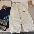 Children Clothing Kids Fashion Korean Style Versatile Long Pants 2026 Summer New Boys Solid Color Simple Casual Pants