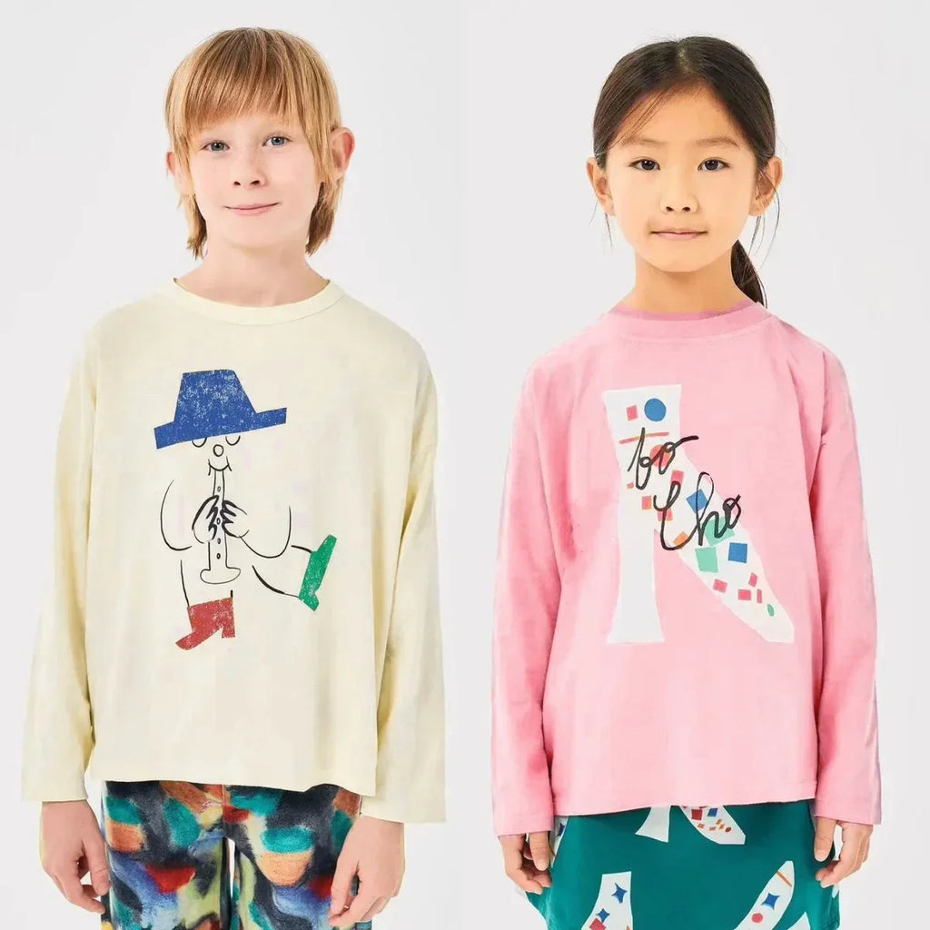 kids shirts 2025 new autumn full sleeve baby girls tops boys tees cotton children clothing cartoon kids t-shirts