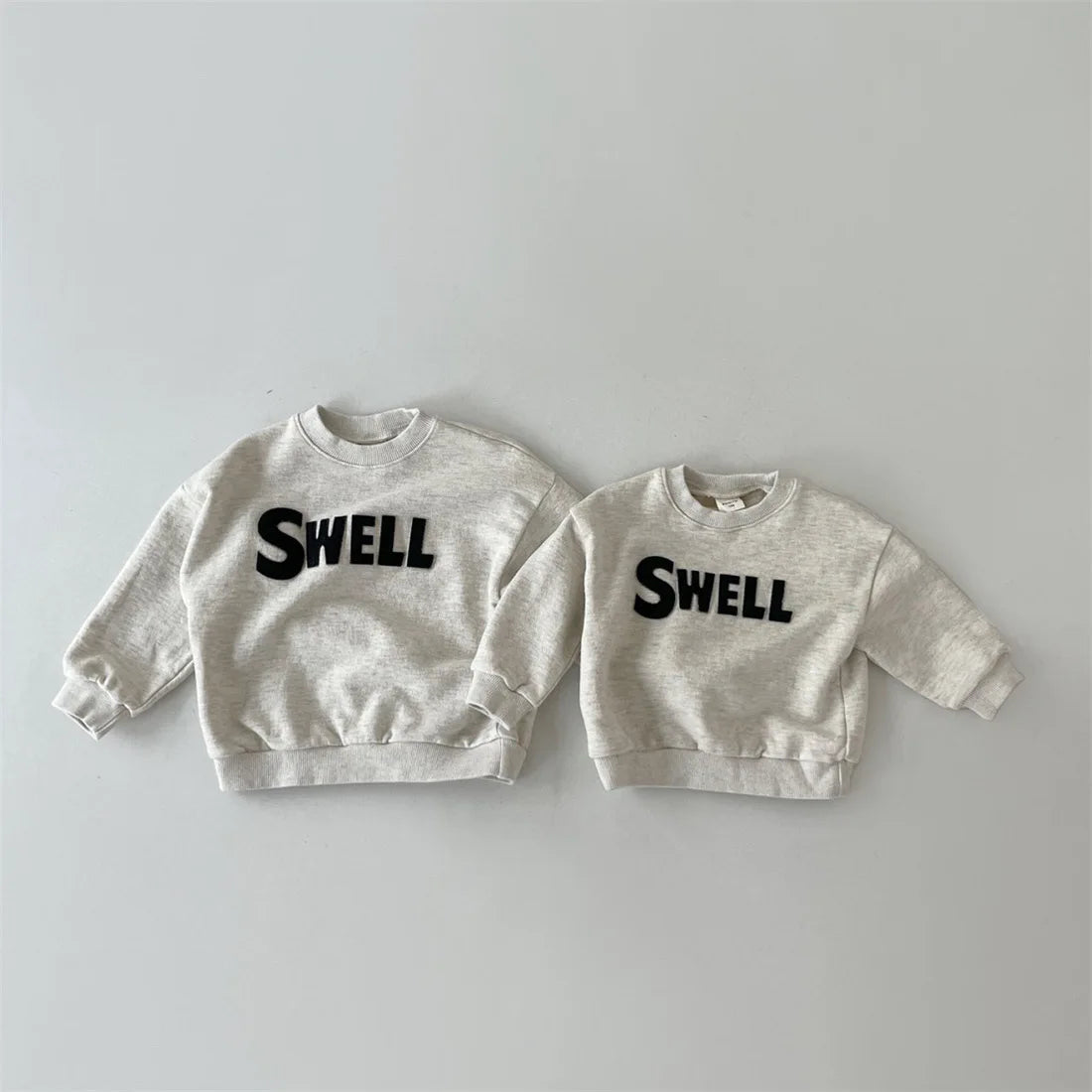 Kid Loose Fashion Letter Sports Sweatshirts Sweet Girl Comfortable Loose Autumn All-match Cotton Tops Boy Simple Clothes