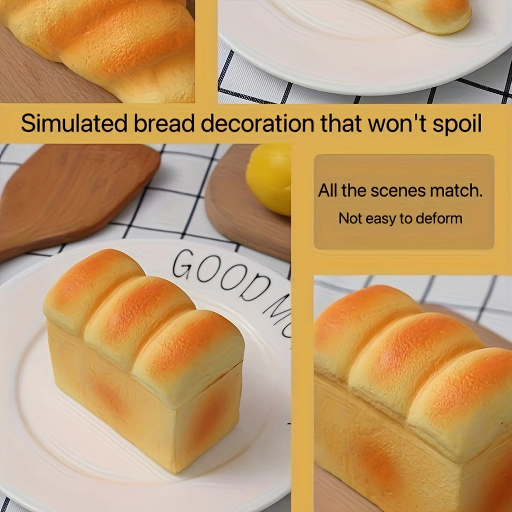 Children Pretend Play Kitchen Toys Girl Simulation Artificial Soft Bread Food Cooking Games Play House Decor Kids Play Toys Gift