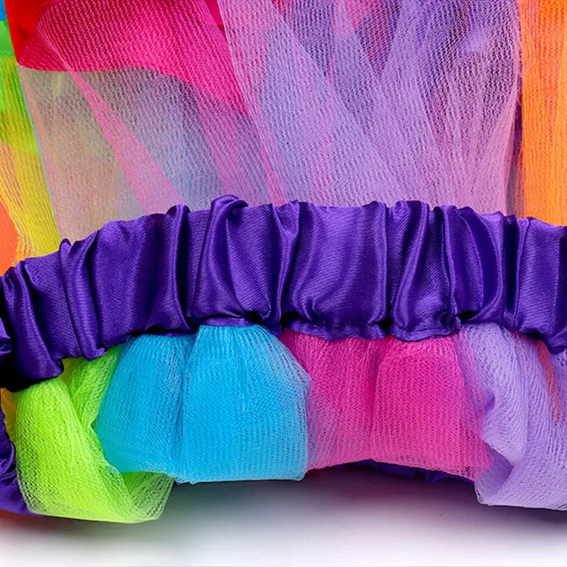Tutu Skirt Kids Girls Dress Stars Dancewear Pettiskirt Princess Skirts Ballet Fashion Clothing for  Christmas Halloween Festival