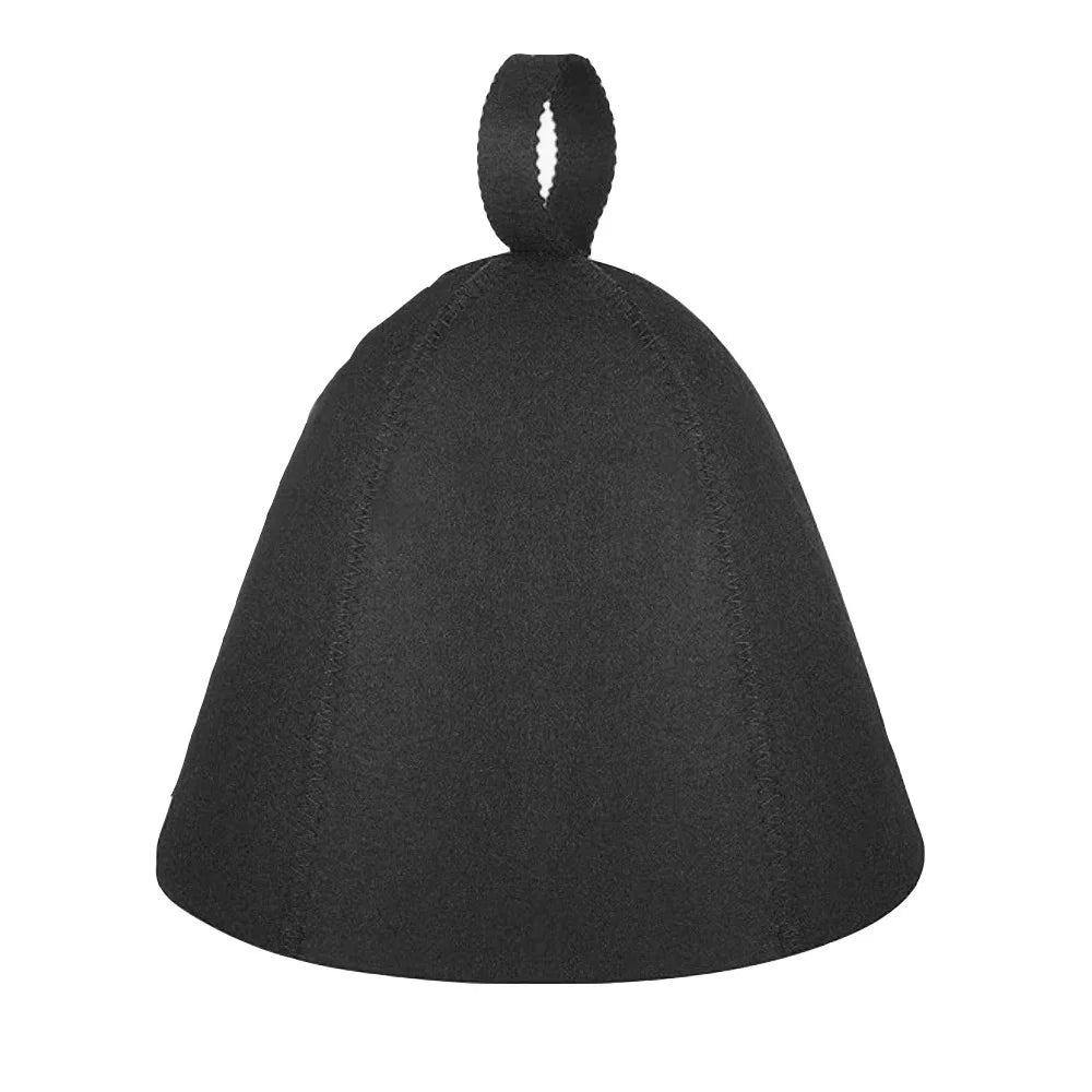 Sauna Hats for Men and Women Felt Sauna Cap Home Sauna Steam Room Accessories
