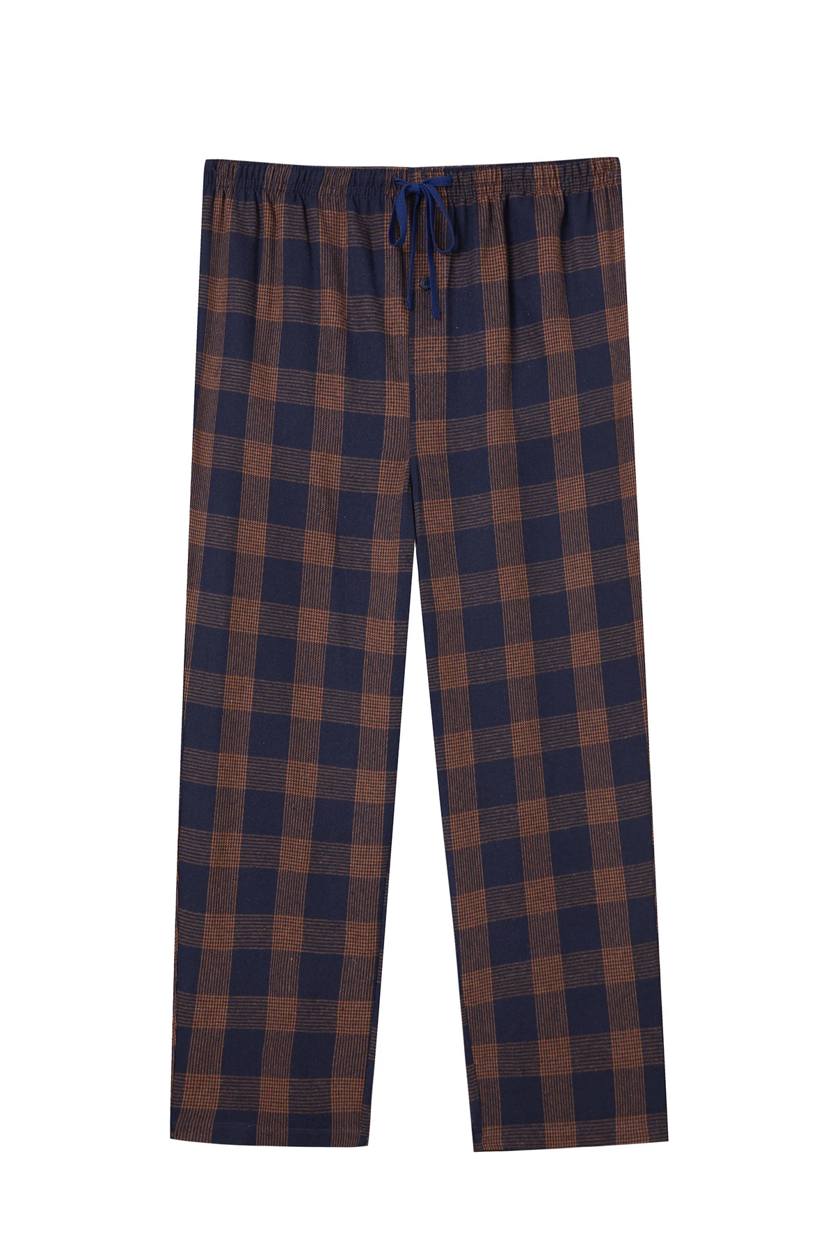 Men's Autumn/Winter Pajama Pants Flannel Plaid Casual Comfy with Pocket Stretchy Elastic Waistband Mans Pajamas Bottoms