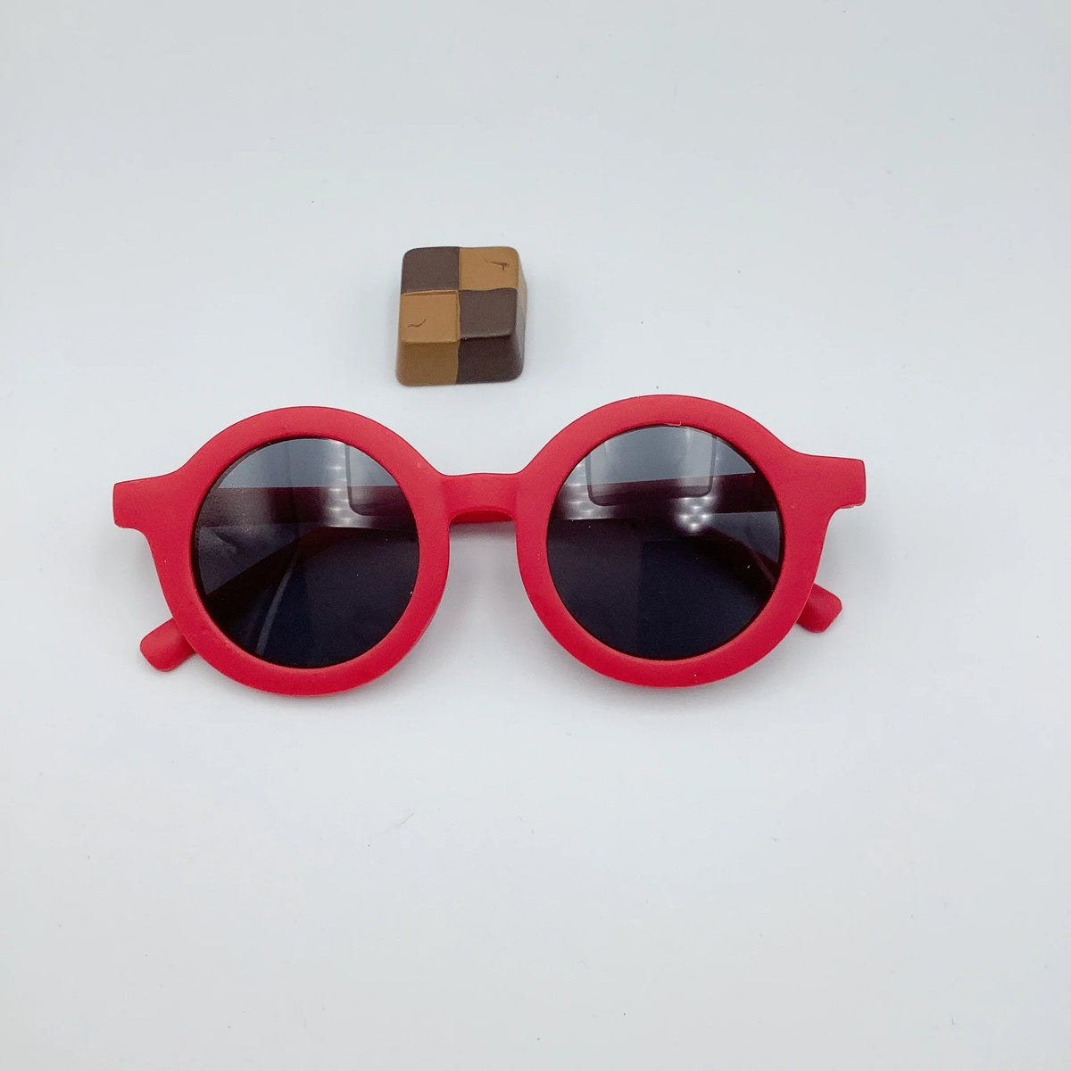 Cute kids Sunglasses parent child frosted glasses new 1-8 year old baby decorative Sunglasses trendy kids Sunglasses