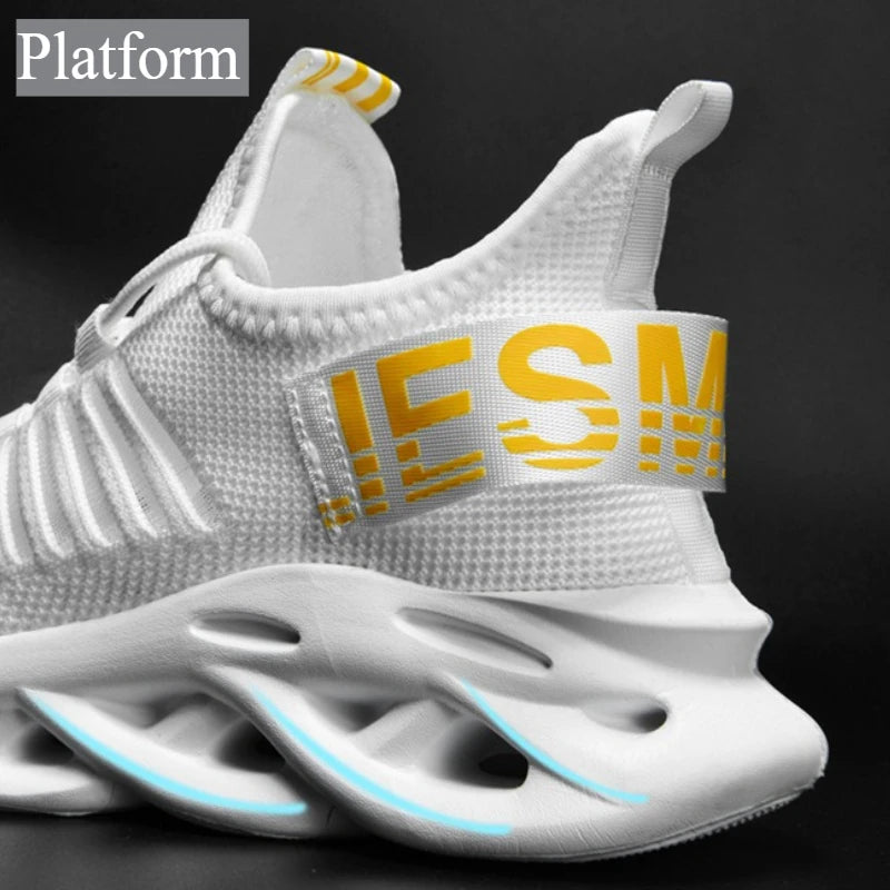 Running Shoes for Men Breathable Sneakers Comfort Soft-Sole Tenis Basketball Shoes Fashion Light Men Sport Shoes Tenis Masculino