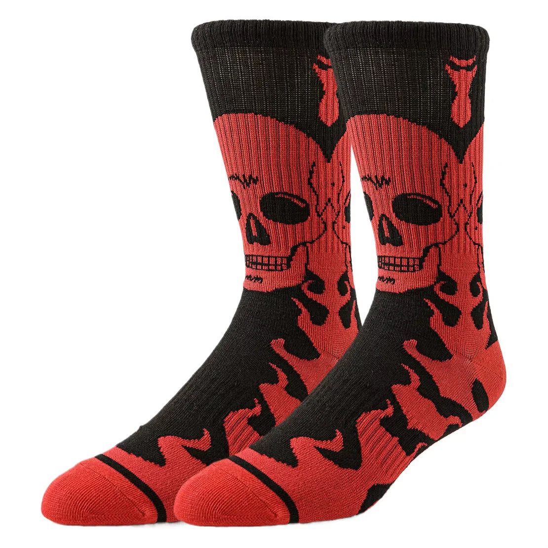 Men Women Skull Tube Socks Happy Socks Street Fashion Designer Hip Hop Funny Novelty Dress Socks Warm Comfort Winter Casual Wear