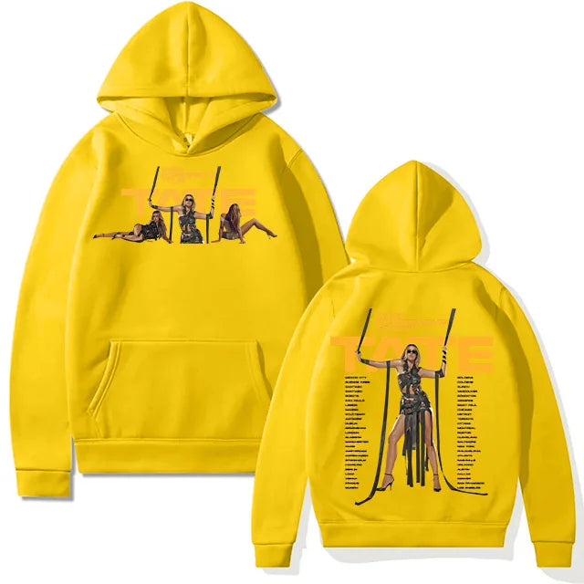 Tate McRae Miss Possessive Tour 2025 Hoodie Men Women Clothes Fashion New Sweatshirts Oversized Pullover Trendy Y2K Casual Hoody