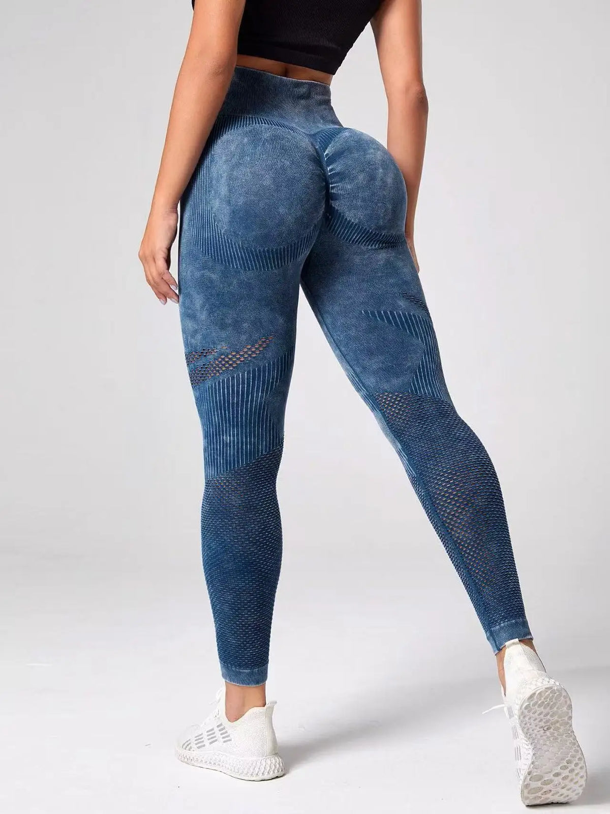 Seamless Leggings Sport Women Fitness Push Up Yoga Pants High Waist Hip-lifting Workout Running Scrunch Sportswear Gym Tights