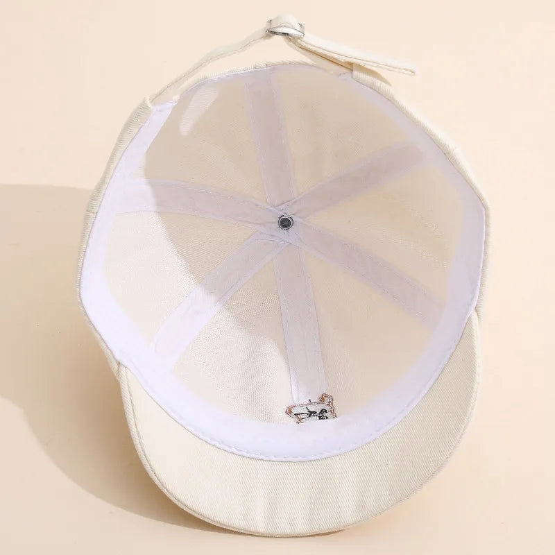 Baby Hat 47-50CM 1-3 Years Spring Summer New Dog Embroidery Kids Cap Casual Girls Sun Protection Baseball Cap Children Boys Hats
