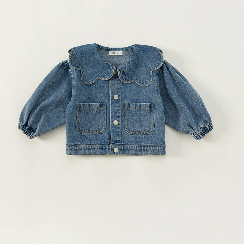 Girl Denim Jacket Kids Clothes for Girl Kids Jackets for Girl Outwear Children Coat Children Top Roupa Infantil Menina Abrigos