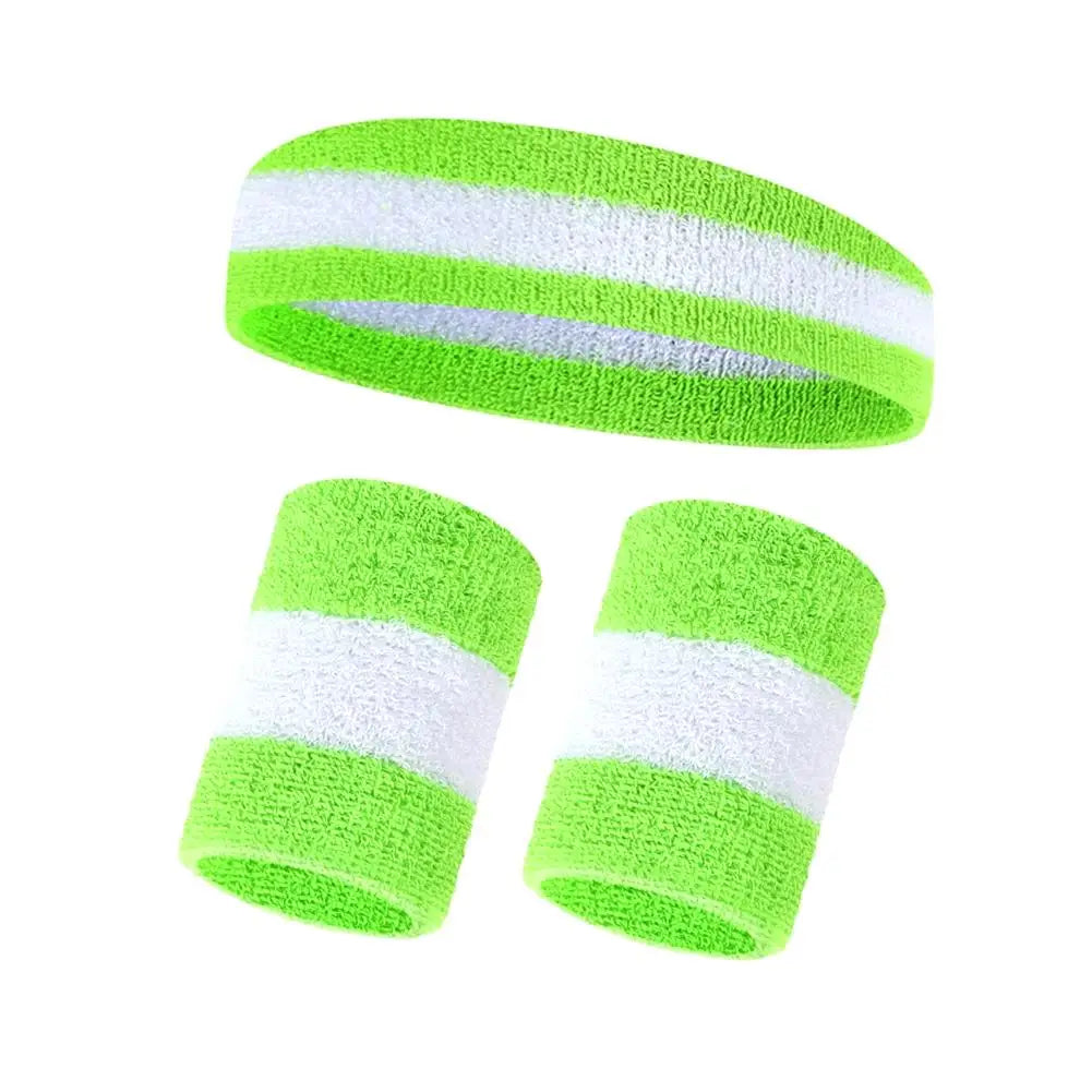Sweat Band Headband Wristbands Hot Athletic Warm Headscarf Towel Headband Sports Equipment For Basketball, Tennis, And Badminton