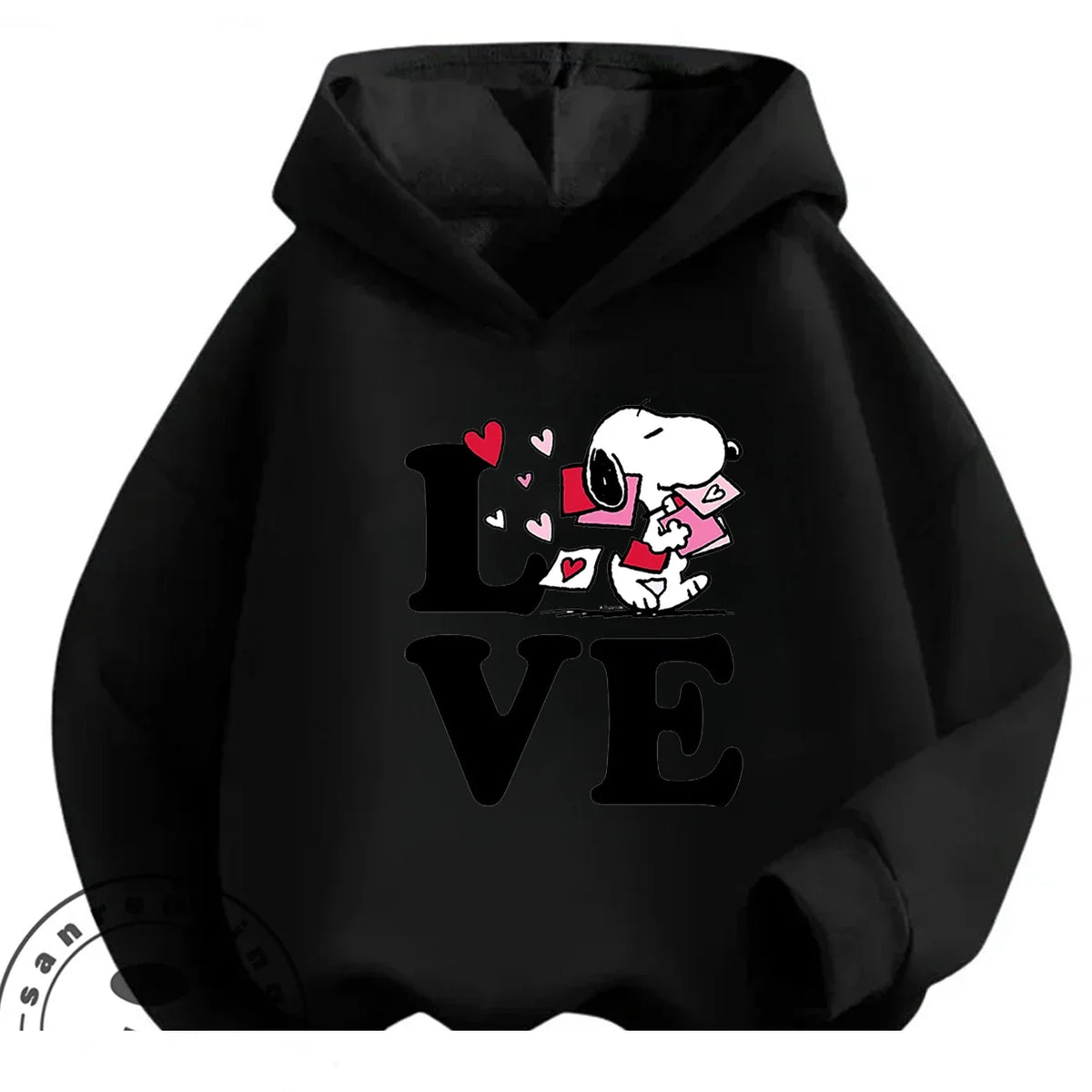 Fashion Kawaii Kids Hoodie Cute Cartoon Graphic Autumn Winter Casual Sweatshirt Snoopy 3 14