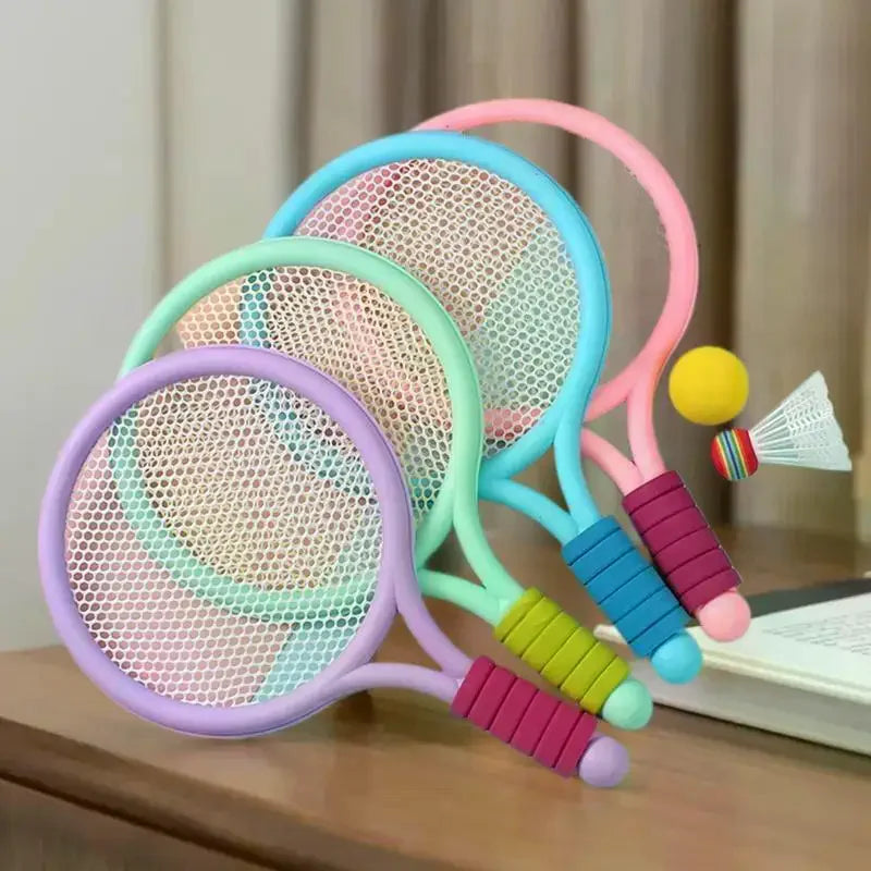 Tennis and Badminton Rackets for Kids, Lightweight Children's Interactive Sports Toys Set