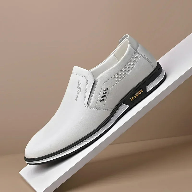 Leather Shoes for Men Designer Loafers High Quality Adult Moccasins Men Driving Shoes Male Footwear Men's Formal Shoes