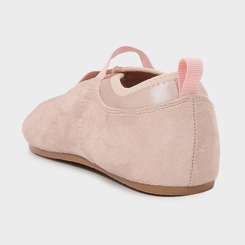 2025 Autumn Women Designer Shoes Comfortable Silk Ladies Ballet Flats Anti-skid Soft Sole Casual Outside Daily Walking Loafers