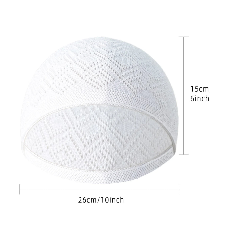 Men Prayer Hats Unisex Winter Warm Knitted Beanie Cap Islam Jewish India Caps Musulman Arab Men's Kippah Homme Hat