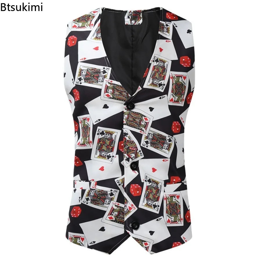 Men's Luxury Suit 3 Piece Fashion Business Party Mens Paisley Formal Suits Sets Jacket Vest Pants Slim Fit Dress Men Clothing