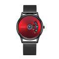 Student men's watch trend new red fashion durable cool handsome gentleman leisure business men's watch