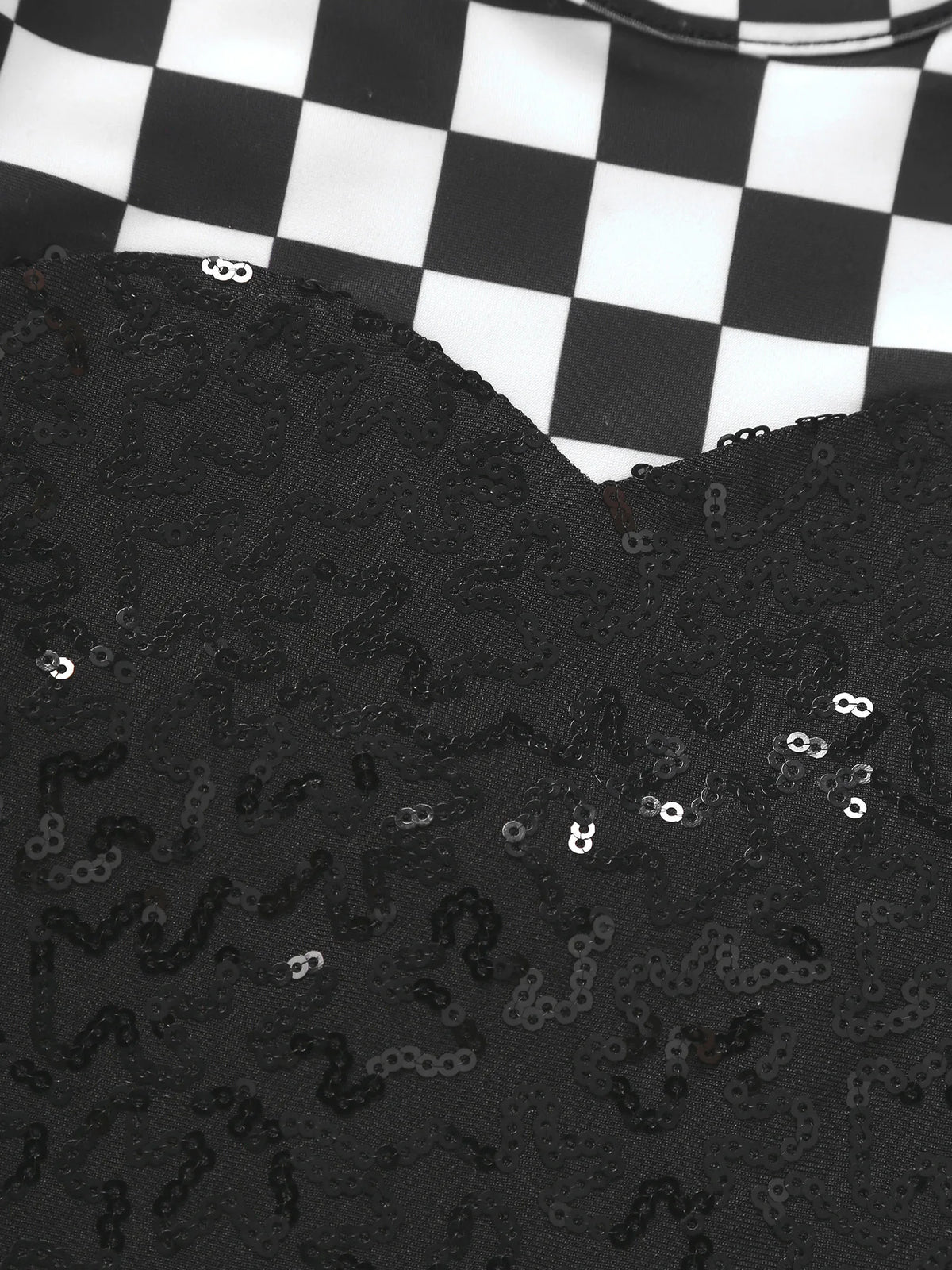 Kids Girls Race Car Driver Costume Child Racer Long Sleeve Sequins Tutu Dress Halloween Cosplay Party Carnival Fancy Dress Up