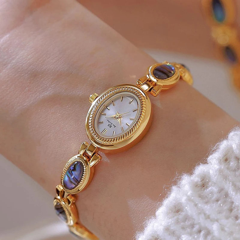 Top Brand Luxury Women Bracelet Watches Unique Design Fashion Elegant Ladies Wrist Watches For Female Clock Quartz Wristwatches