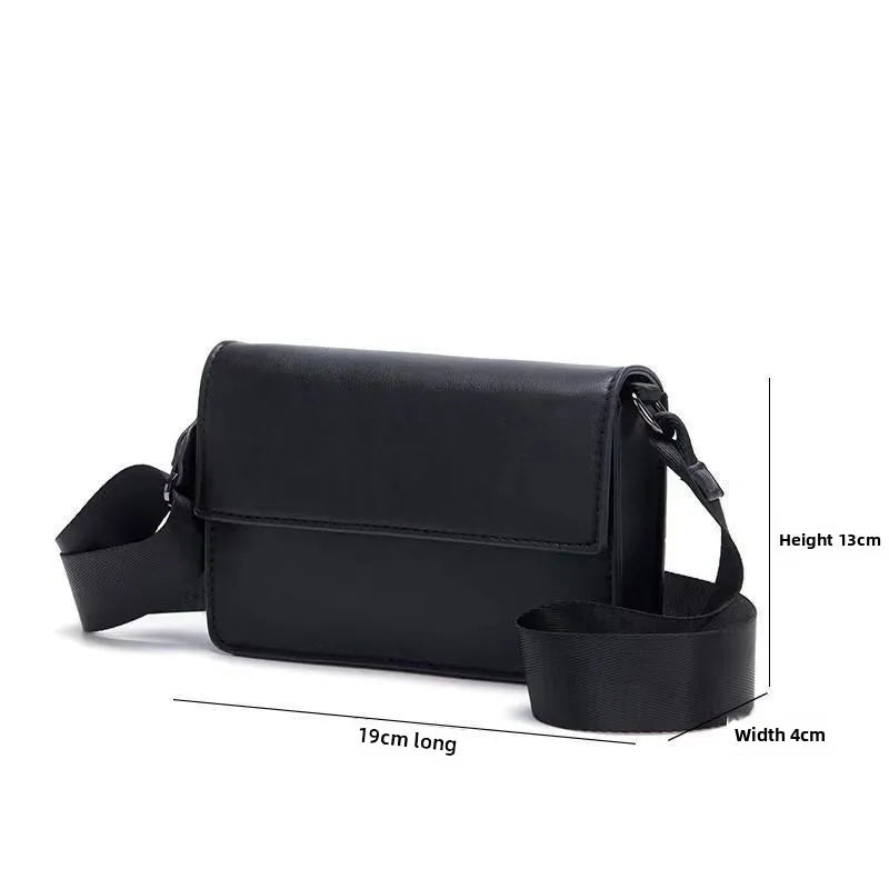 Men's Shoulder Bag, Men's Casual Crossbody Bag, Versatile Flip Cover Mailman Bag, Small Square Bag Crossbody Bags For Men Bags
