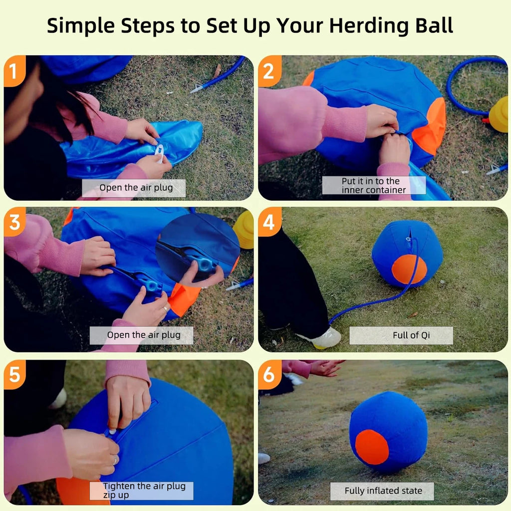 Pet Dogs Accessories Huge Animals Toys For Medium And Large Dog Pasture Calves Foals Lambs Dachshund Outdoor Playing Game Balls