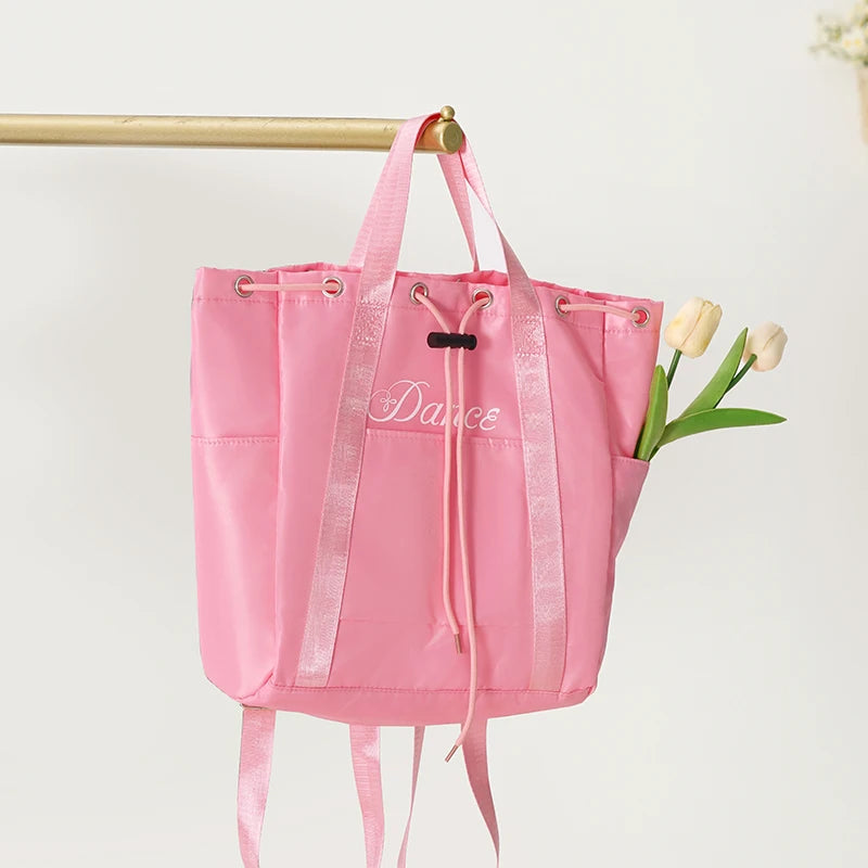 Ballet Bag for Girls Ballerina Kids Dance Bag Dancing Backpack Handbag Ballet Dance Bags Baby Ballet Shoulder School Backpack