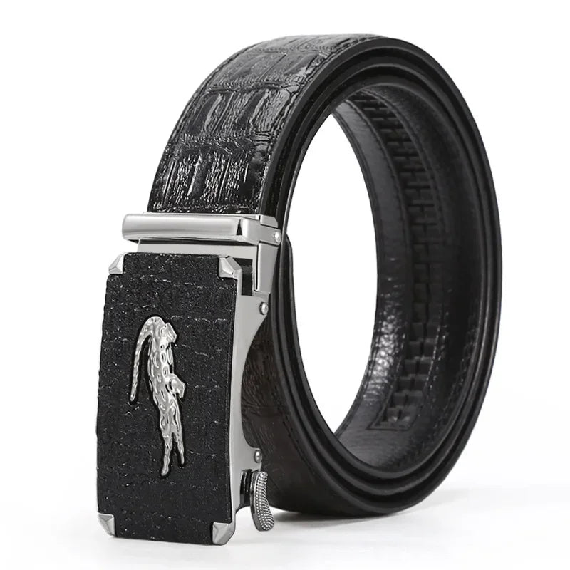 Temperament  Men's Business Belt Fashion New Unisex Pants Belt Breathable Versatile Jeans Decoration Adjustable Belt 120cm