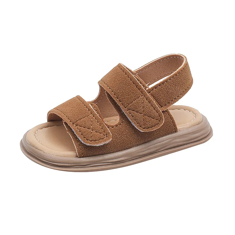 Kids Sandals for Girls 2025 New Summer Shoes for Boy Hollow-out Versatile Children Fashion Causal Beach Sandals Open-toe Soft