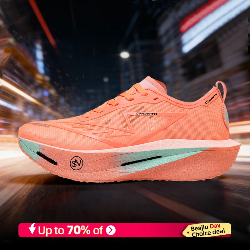 2026Running Shoes Carbon Plate Marathon Speciality  Sports Breathable Lightweight Women's Comfortable Chunta Leisure Sneakers