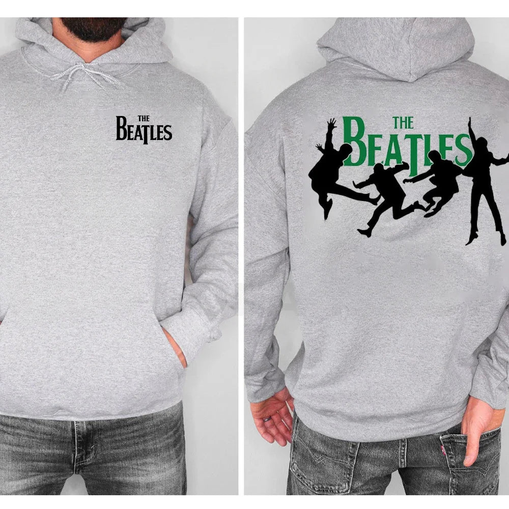 The B-Beatles Metal Rock Band Hoodie Men Women High Quality Sweatshirt Autumn Oversized Pullovers Autumn and Winter Long Sleeve