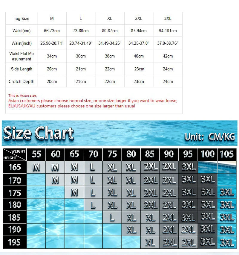 Men's Swimwear Swim Beach Board Shorts Sexy Swimsuit Beachwear Y2K Surf Trunks Short Pants Quick Dry Bathing Suit