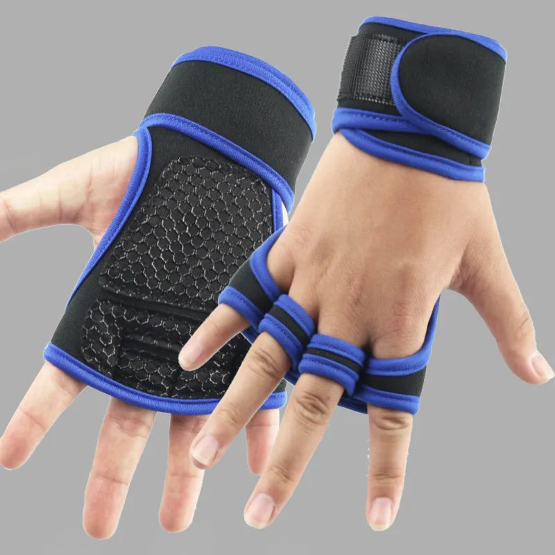 Training Sport Gloves for Men Women Workout Gloves Fitness Body Building Weightlifting Gym Hand Wrist Palm Protector Gloves