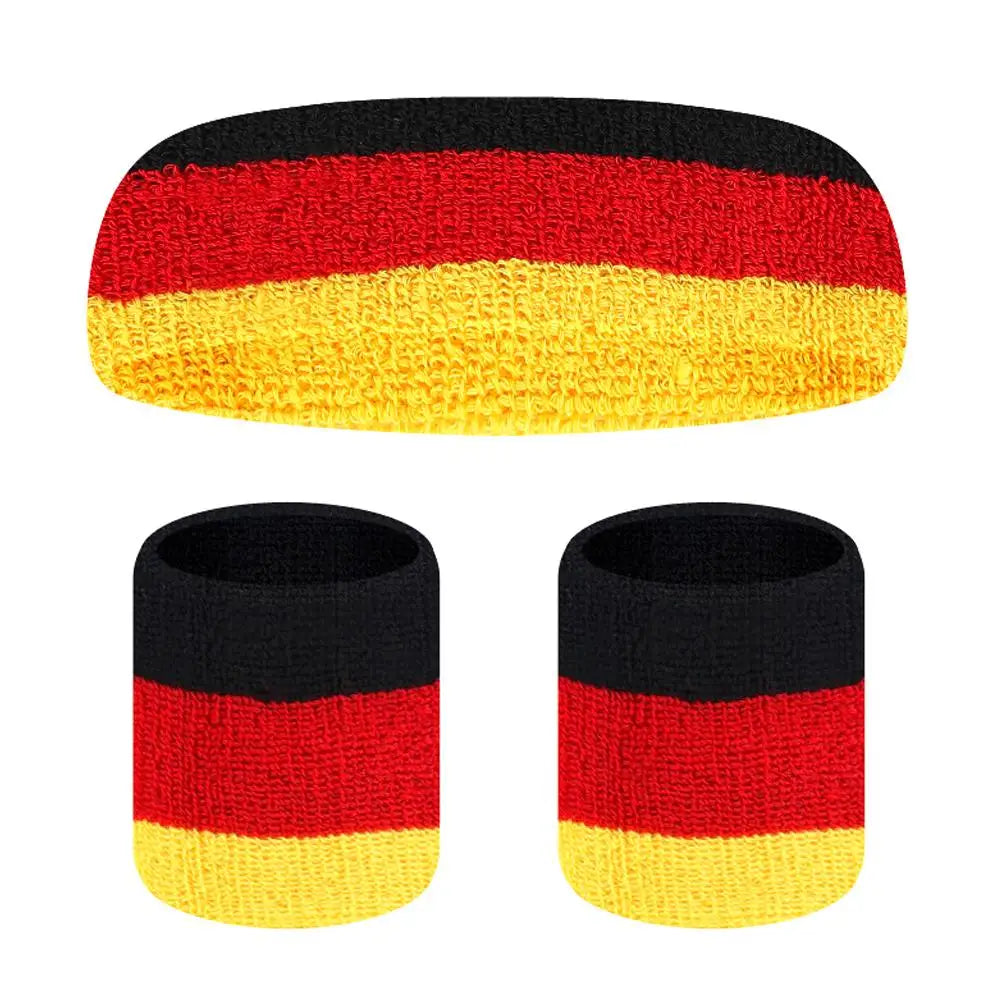 Sweat Band Headband Wristbands Hot Athletic Warm Headscarf Towel Headband Sports Equipment For Basketball, Tennis, And Badminton