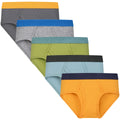 Kids Boy Underwear, Cotton Breathable Briefs, Multi-Color Toddler Underpants for Boys