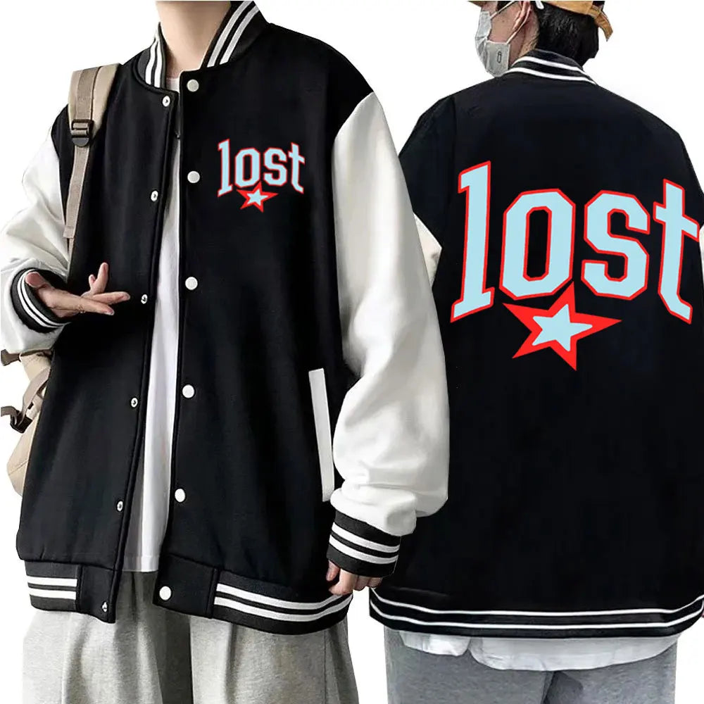 MGK Lost Americana Machine Gun Kelly Baseball Uniform Jacket Women Men Harajuku Baseball Jackets for Fans Gift