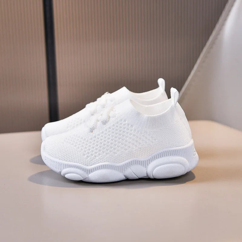 Kids Shoes Anti-slip Soft Rubber Bottom Baby Sneaker Casual Flat Sneakers Shoes Children size Kid Girls Boys Sports Shoes