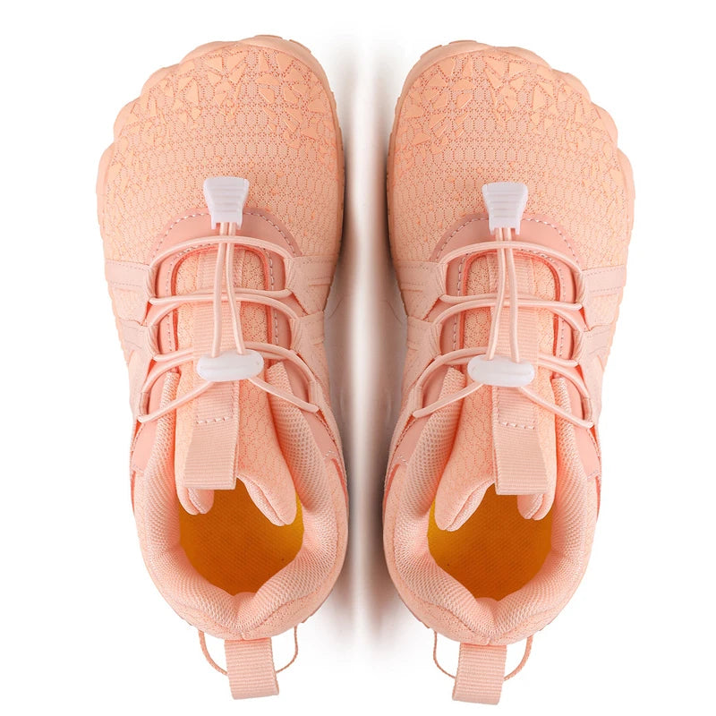 Kids Barefoot Shoes Boys Girls Sneakers Naturally Splay Shoes Little Big Kids Breathable Sneakers Tennis Shoes Slip on Shoes