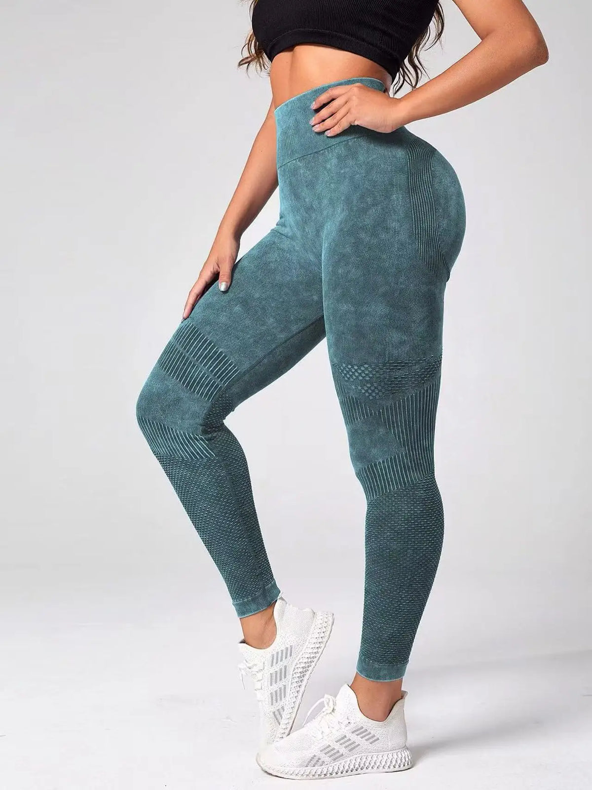 Seamless Leggings Sport Women Fitness Push Up Yoga Pants High Waist Hip-lifting Workout Running Scrunch Sportswear Gym Tights