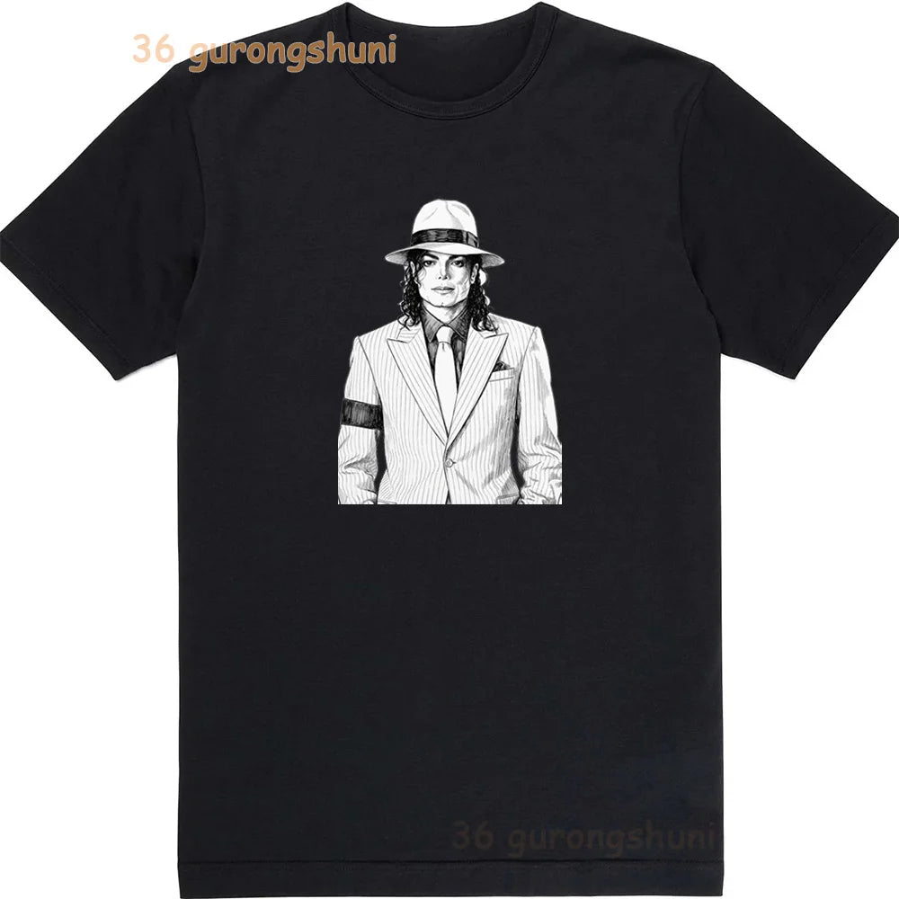 Kids Clothes michael jackson t-shirts black T Shirt For Girls summer Tops Tee Children Short Sleeve Girl BAD Shirts baby tshirt