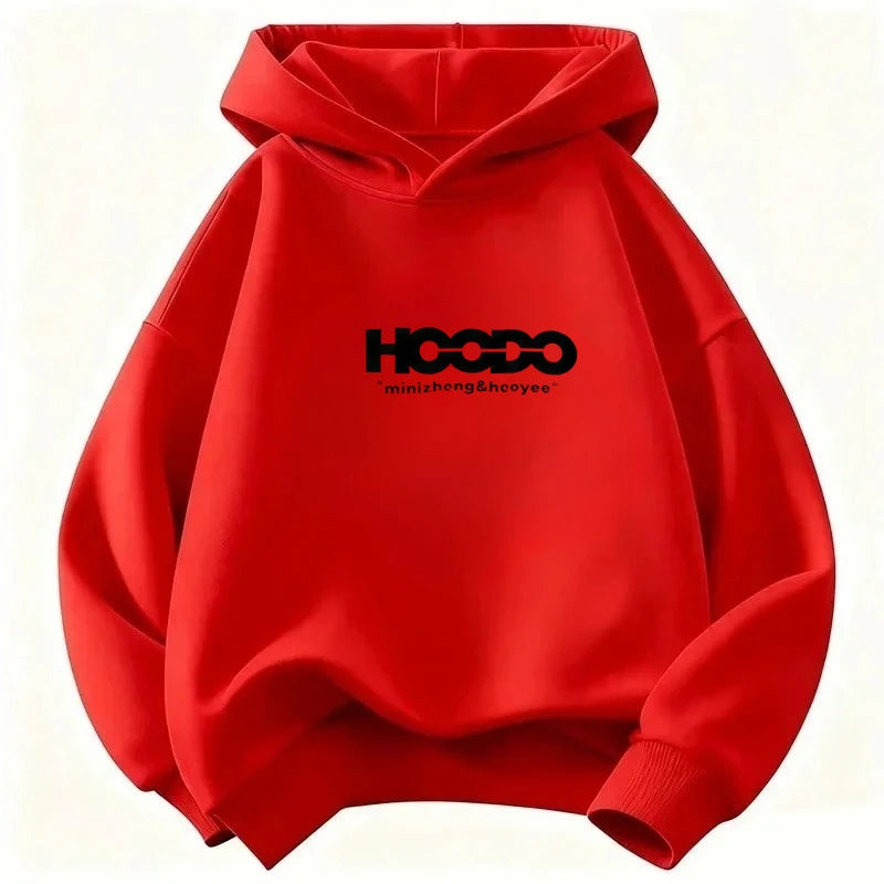 Winter/ Autumn children's Korean-style hooded sweatshirt. Boys'and girls' comfortable,breathable,large-sized and warm outerwear.