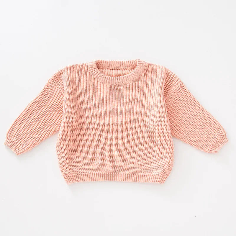 Custom Sweater Crewneck Pullovers For Kids Embroidered Exquisite Design Baby Shower Gift Personalized Unique Name By Hand-made