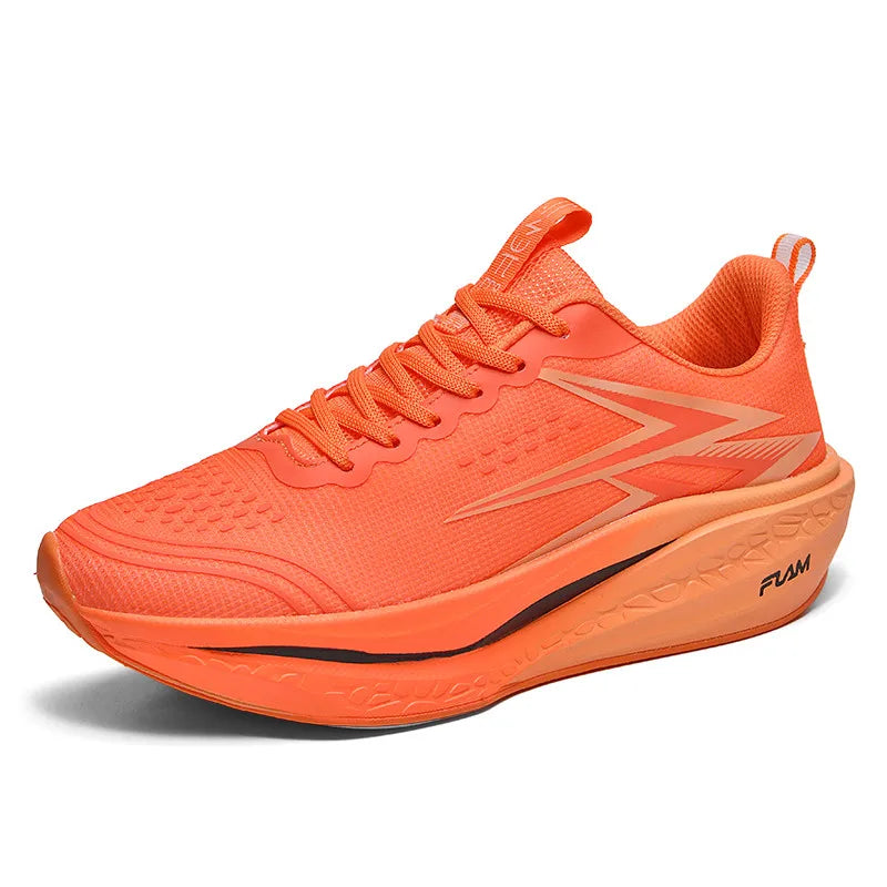 Sports Running Shoes Speciality Marathon Men Breathable Lightweight Carbon Board Women's Comfortable Athletic Nonskid Sneakers