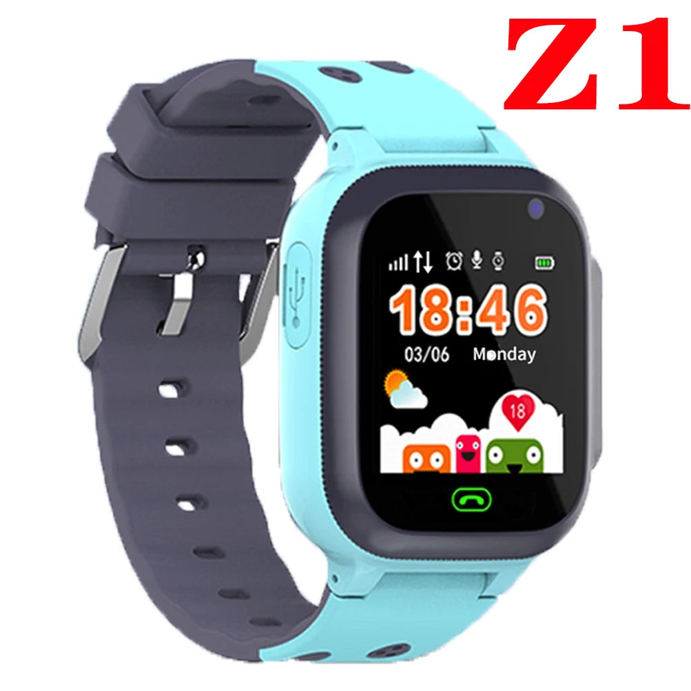 2025 Kids Smart Watch Waterproof SOS Antil-Lost Phone Watch SIM Card Location Tracker Child Smartwatch Kids Gift For IOS Android