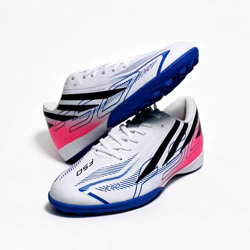 2026 NEW Soccer Shoes Mens Training Non-Slip Turf Soccer Cleats Boys TF/FG Football Sneakers Chuteira Campo 33-45
