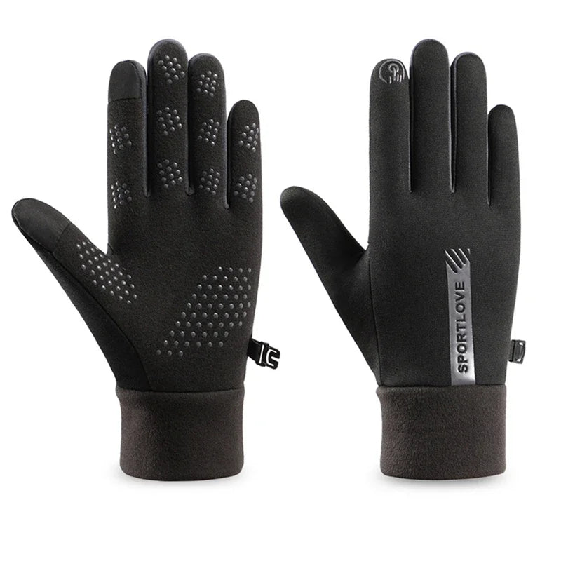 Winter Gloves Women Cycling Bike Thermal Cold Resistance Wind Waterproof Bicycle Warm Outdoor Running Skiing Mittens