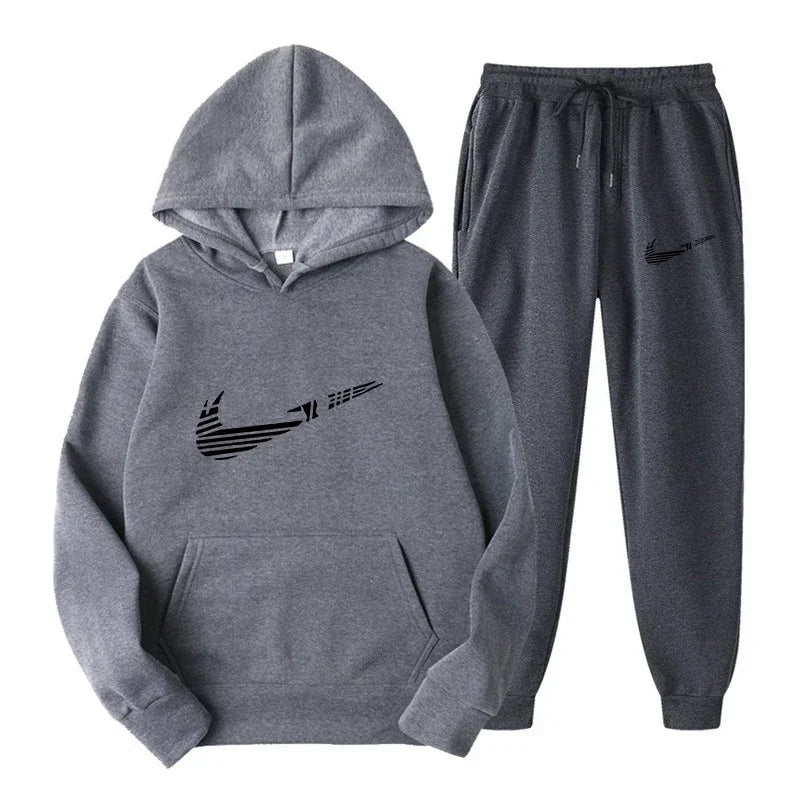 A versatile multi-functional sportswear suitable for both men and women, featuring a hooded sweatshirt, suitable for outdoor tra