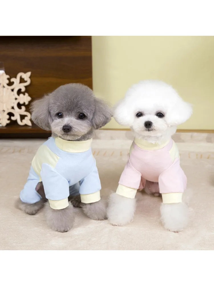 Pet clothing outdoor  dog four-legged outfit spring and summer new dog clothes cat spring and summer clothes for sun protection