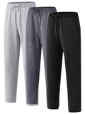 Boy's & Girls Pajamas Pants Set Kids' Athletic Jogger Pants with Drawstring and Side Pockets for Age 6-16Y
