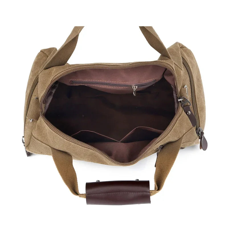 Durable Multifunction Handbag Men Canvas Bag Training Gym Bag Women Fitness Bags Outdoor Sports Bags for Male&Female duffel bags